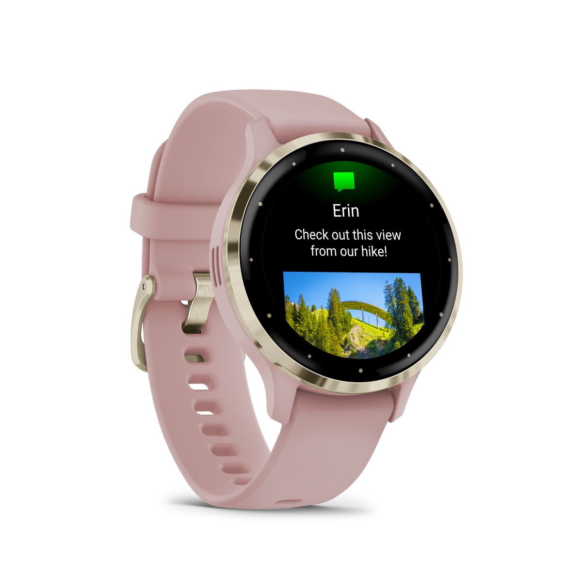 Garmin Venu 3S Dust Rose & Soft Gold