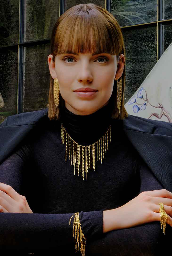 Maman et Sophie Girocollo Woman In Chains Ricco GCFRACT21GI