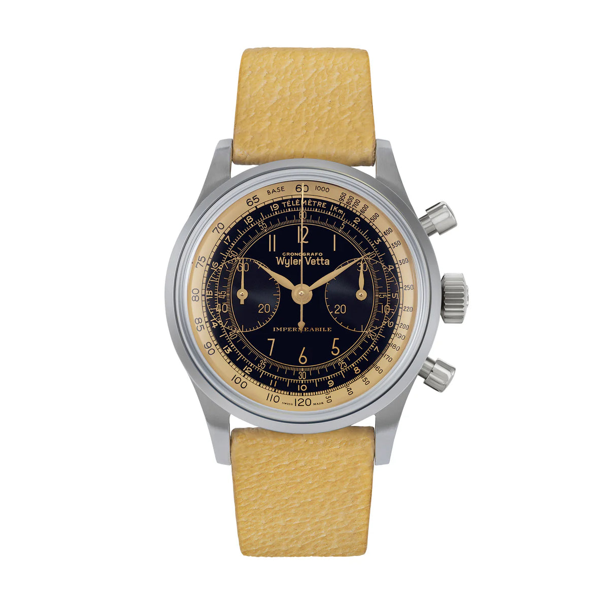 Wyler Vetta Chronographe 38 MM WV0601 K1 GILT