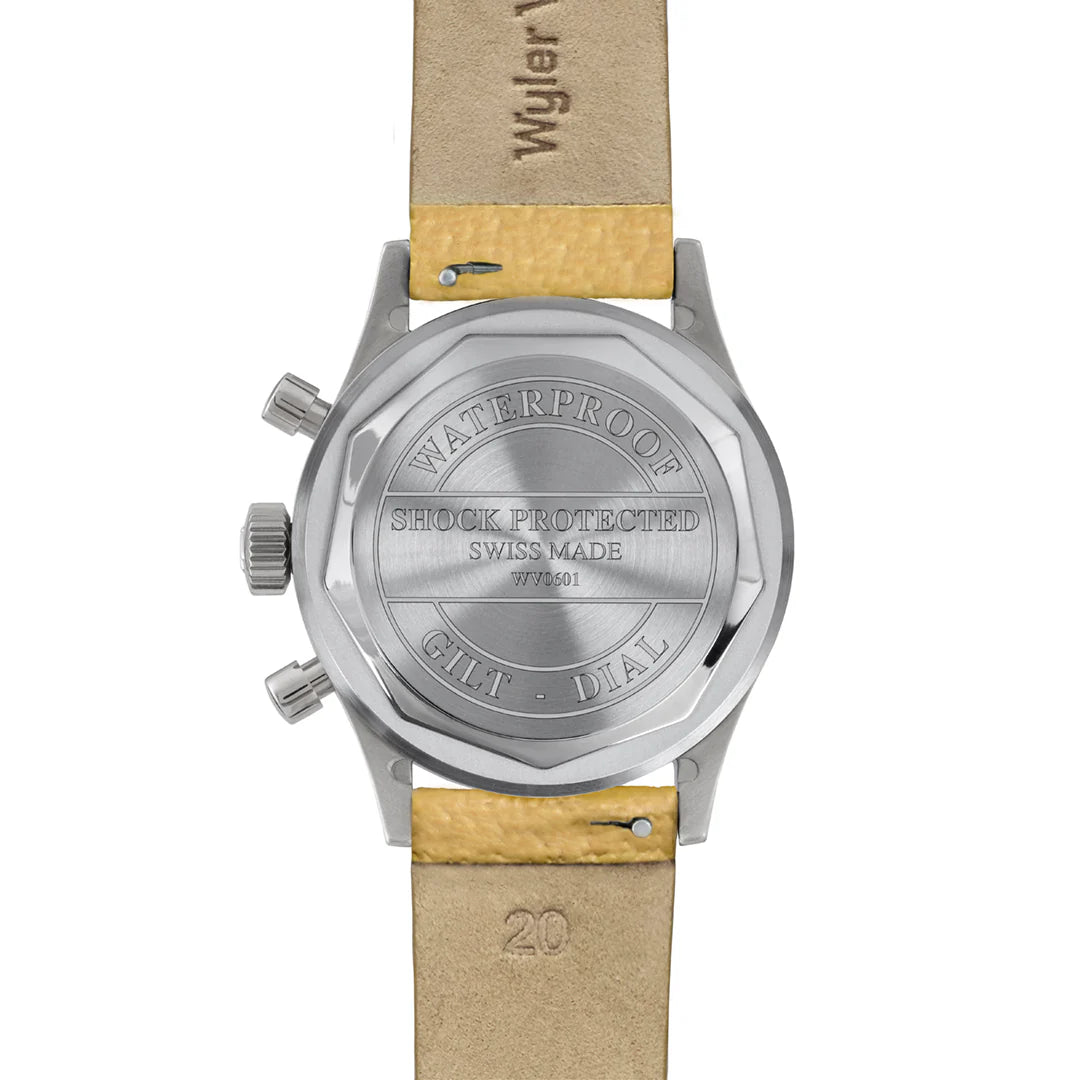 Wyler Vetta Chronographe 38 MM WV0601 K1 GILT