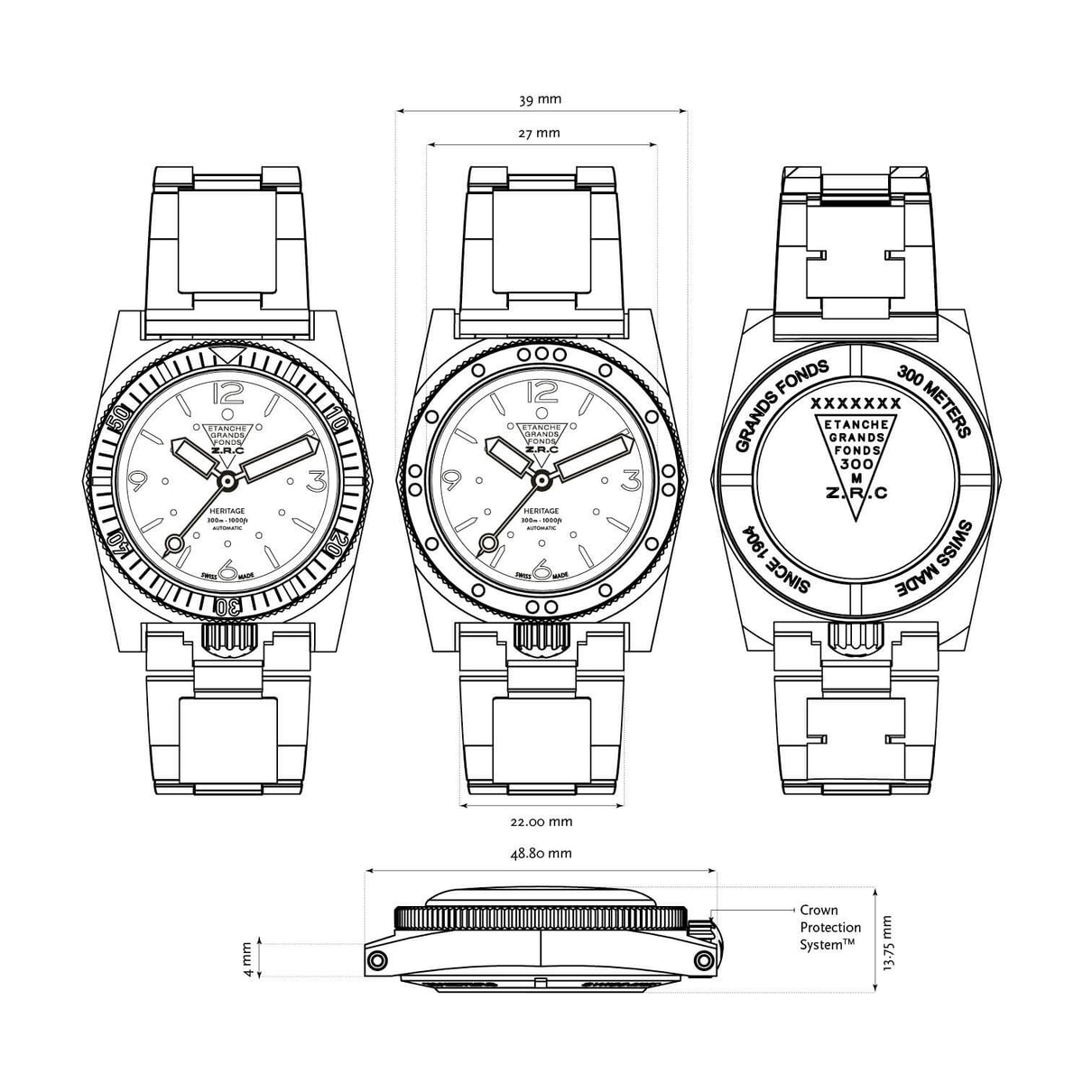 ZRC 1904 - S2 METAL 39MM