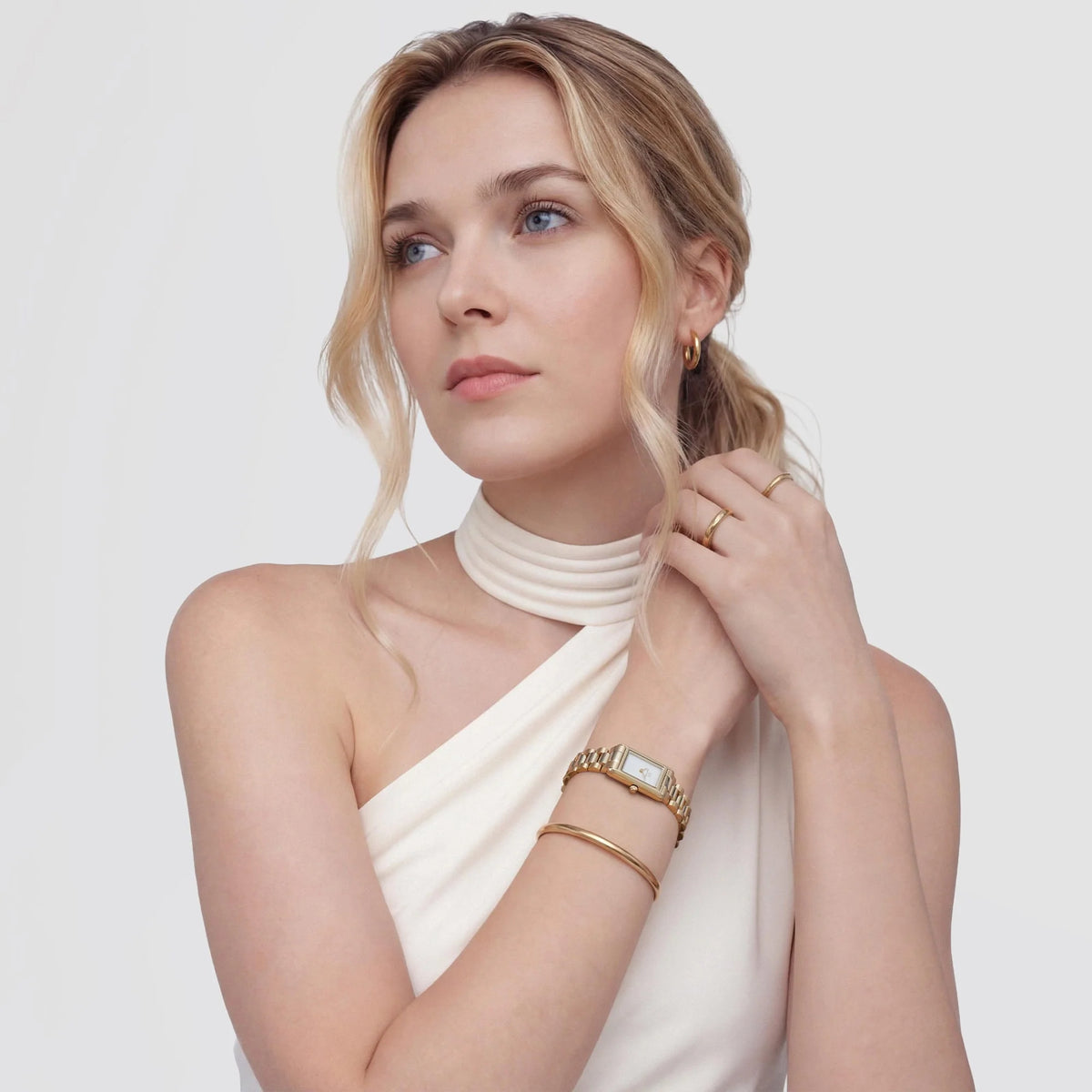 Daniel Wellington Petite St Mawes 28 Rose Gold White