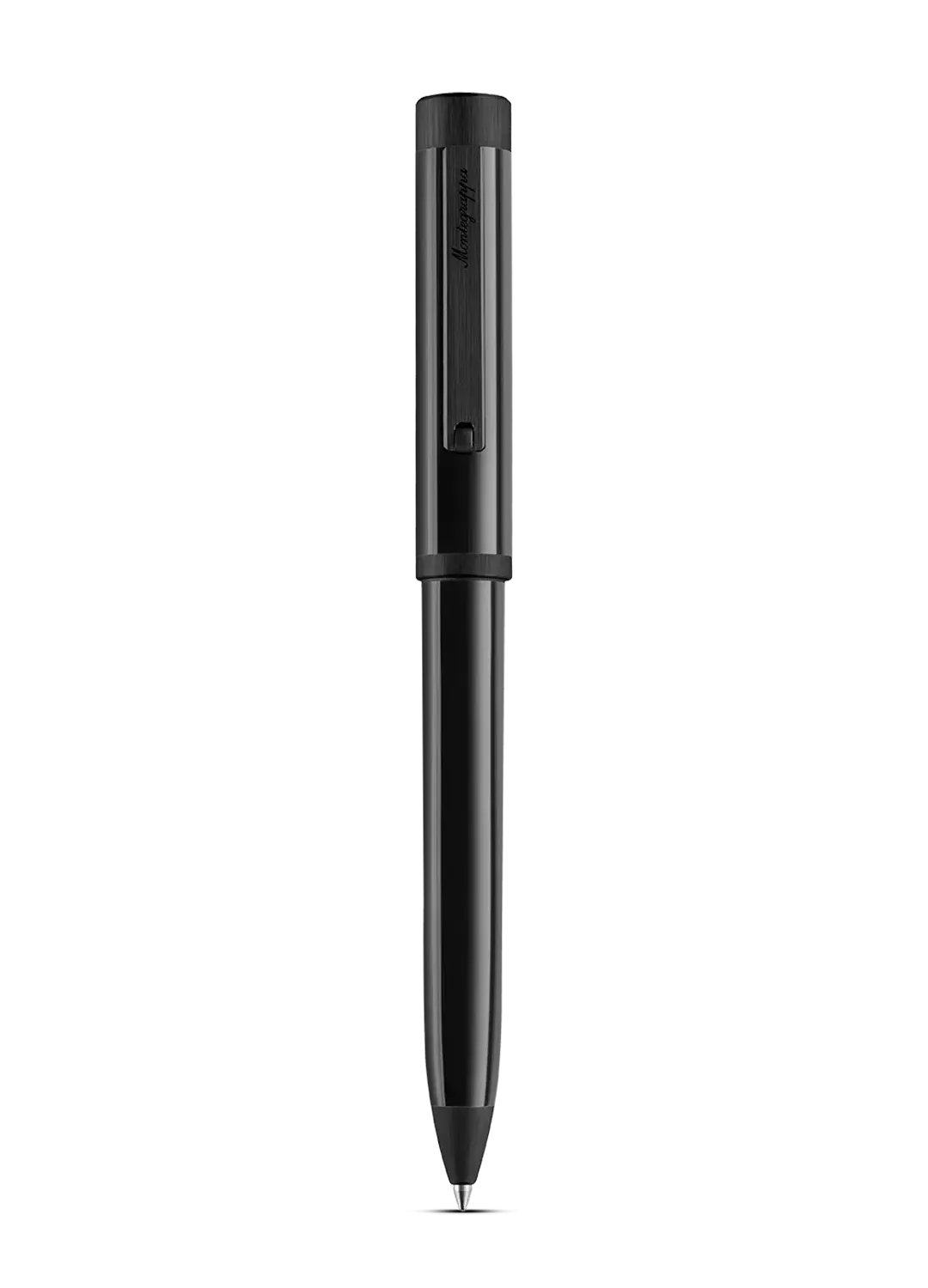 Montegrappa Penna a Sfera Zero IP Ultra Black