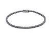  Black diamond tennis bracelet 2.65 ct
