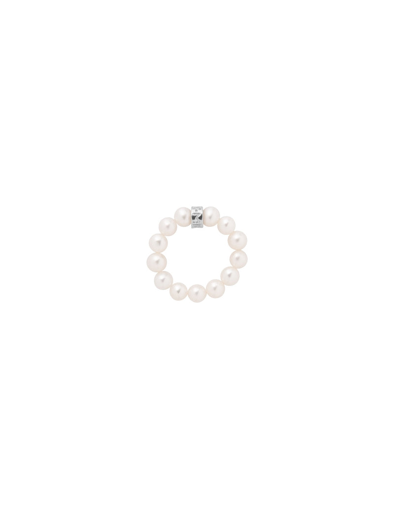  Mimi Elastica Ring White Pearls AO23LX1