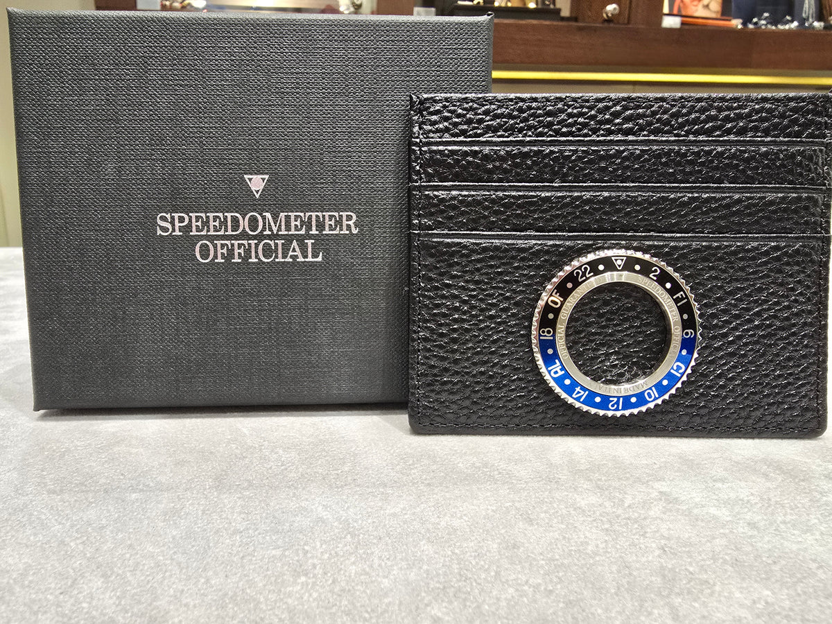 Speedometer Official Wallet Ghiera Nero e Blu