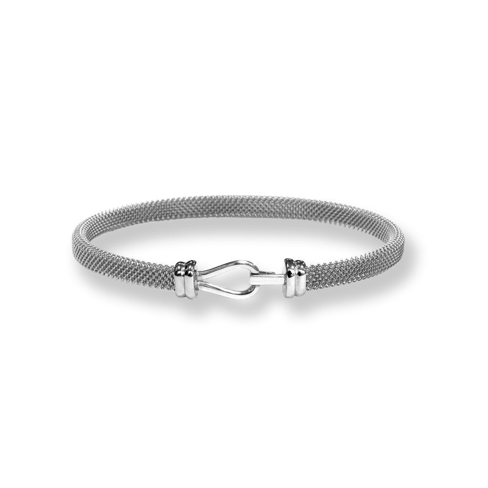 Borsari Bracciale Kaleido acciaio e chiusura in argento 925% BR-KAG01GR