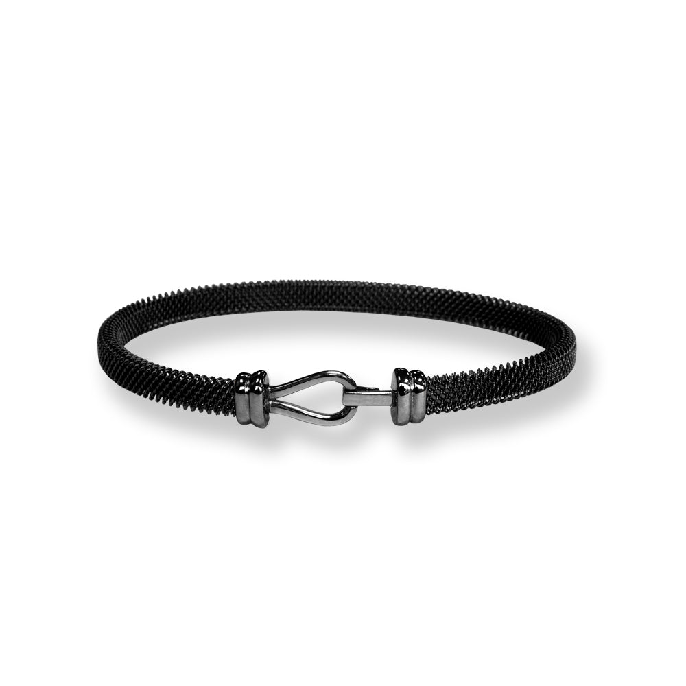 Borsari Bracciale Kaleido acciaio e chiusura in argento 925% BR-KAG04GU