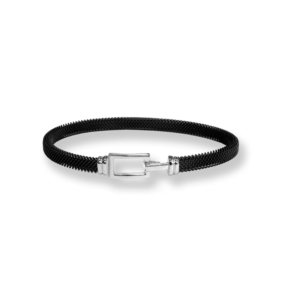 Borsari Bracciale Kaleido acciaio e chiusura in argento 925% BR-KAG04RGR