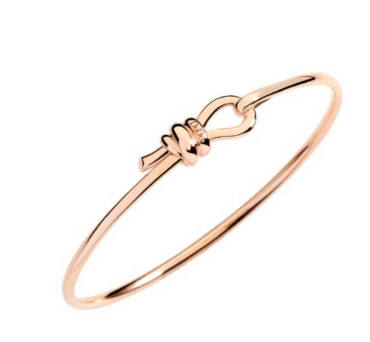 Dodo Bracciale Bracciale Nodo Bangle in Oro Rosa 9kt- Maiocchi