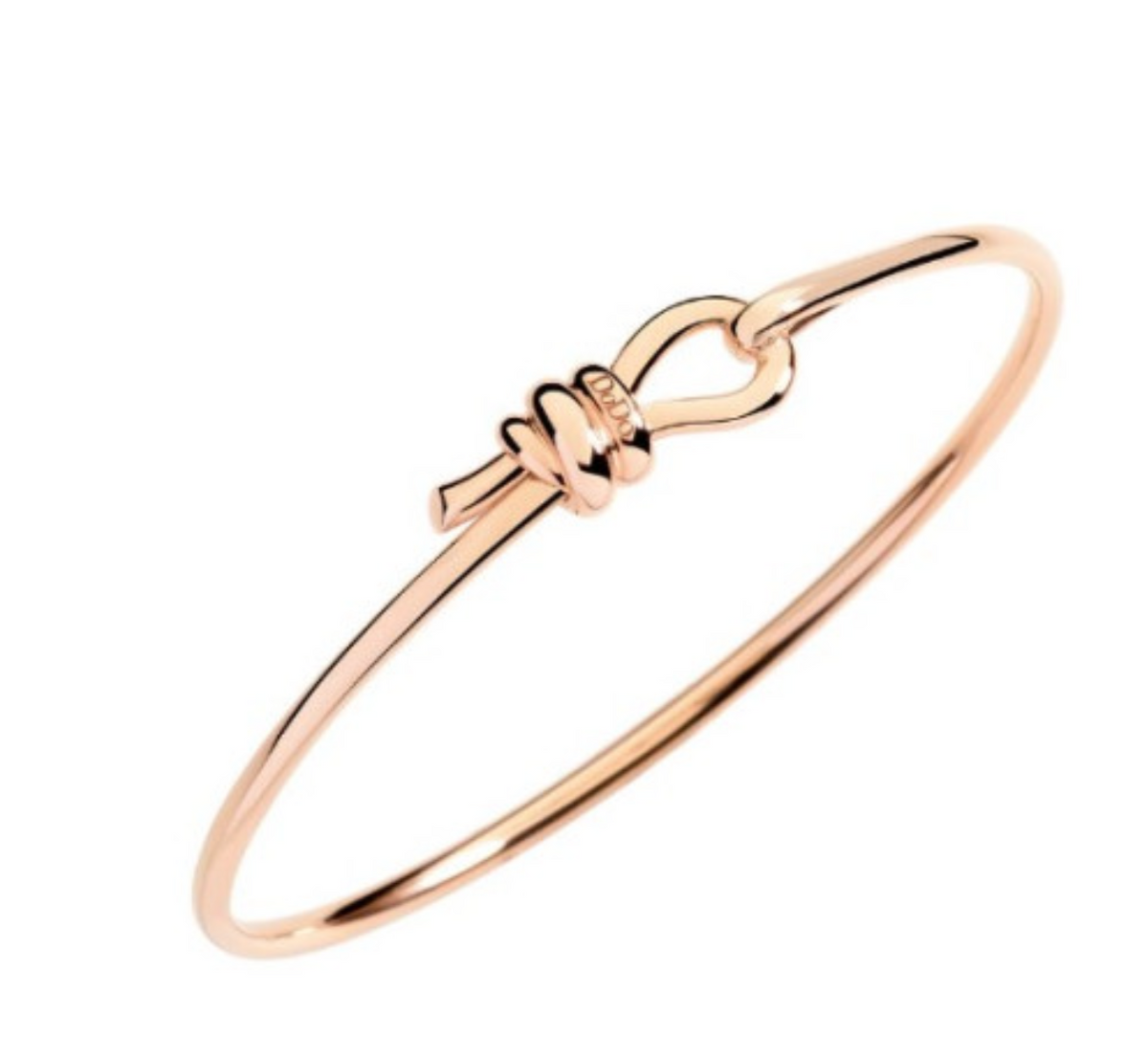 Dodo Bracciale Bracciale Nodo Bangle in Oro Rosa 9kt