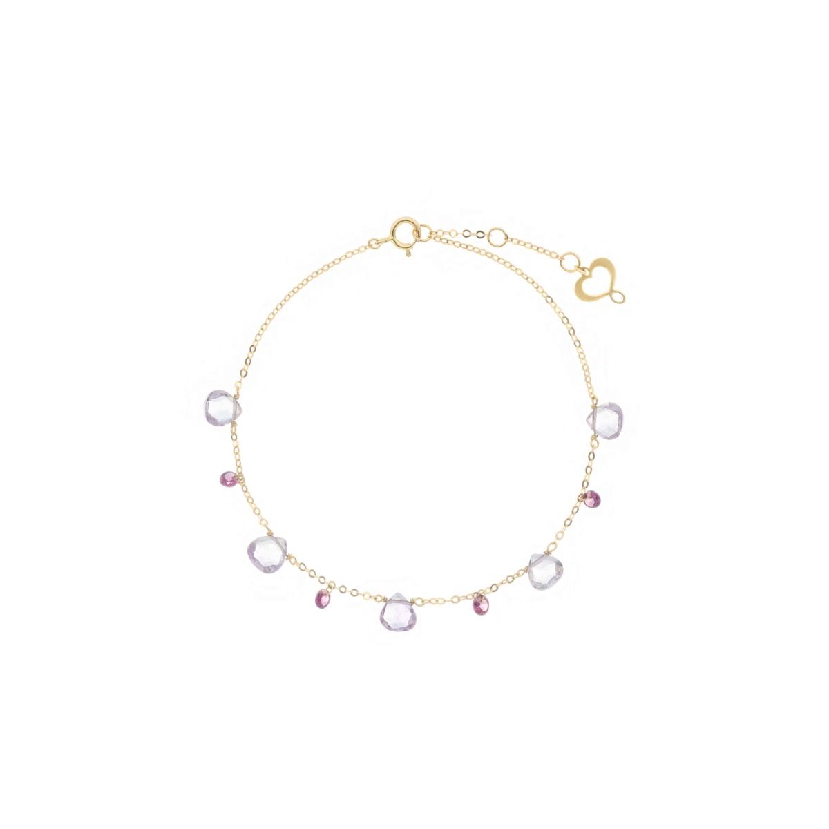 Maman et Sophie Necklace TIE' Multi 18kt Yellow Gold GCTIE5