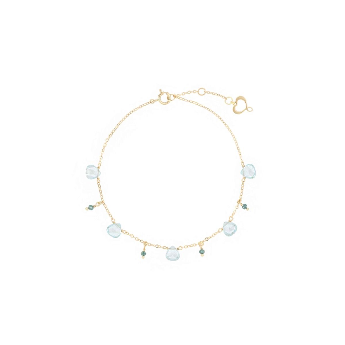 Maman et Sophie Necklace TIE' Multi 18kt Yellow Gold GCTIE5