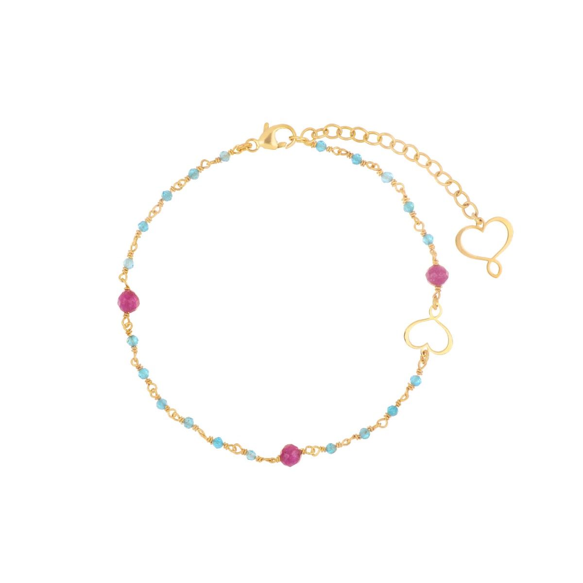 Maman et Sophie Crescendo Pink Bracelet BRCSDPL
