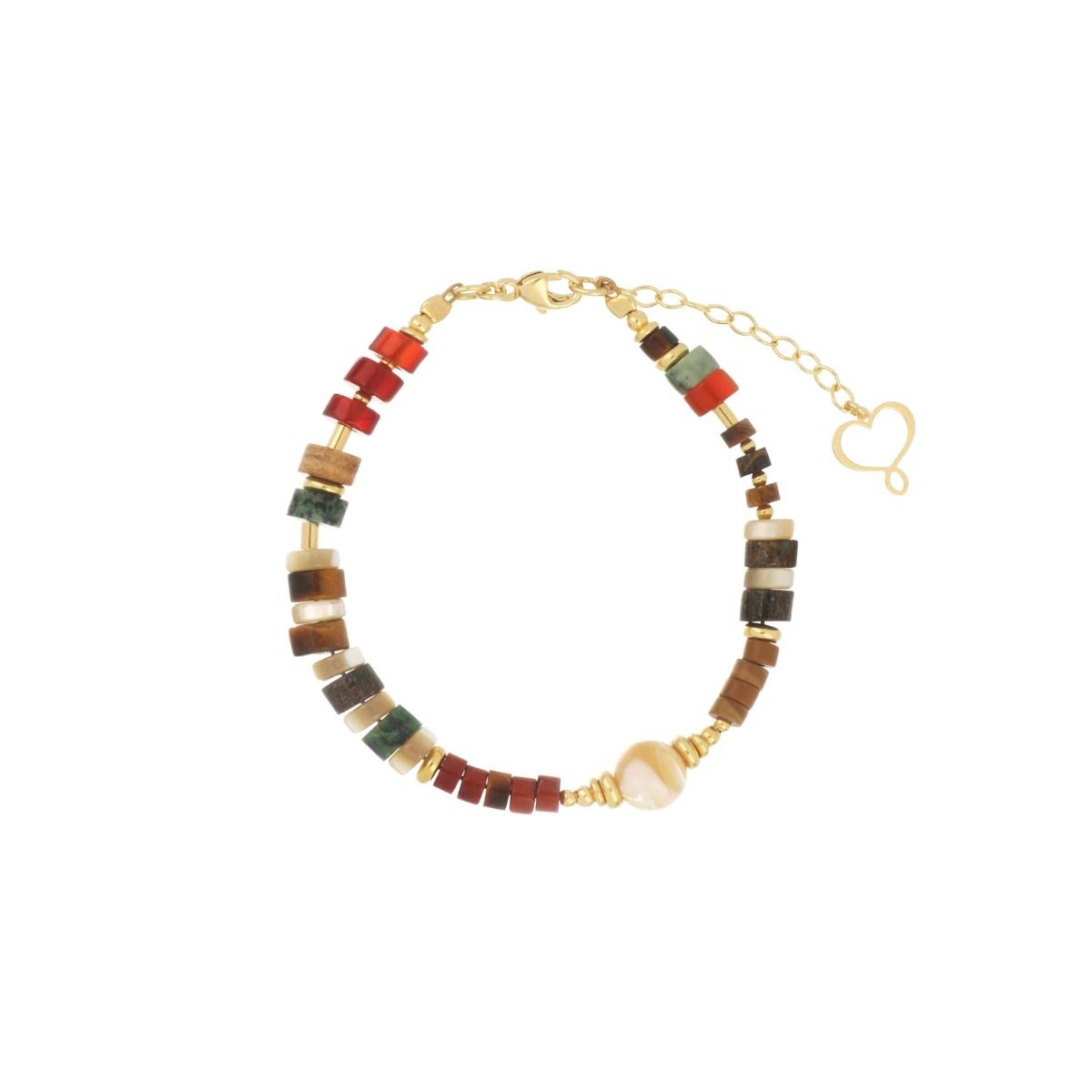 Maman et Sophie Crescendo Pink Bracelet BRCSDPL