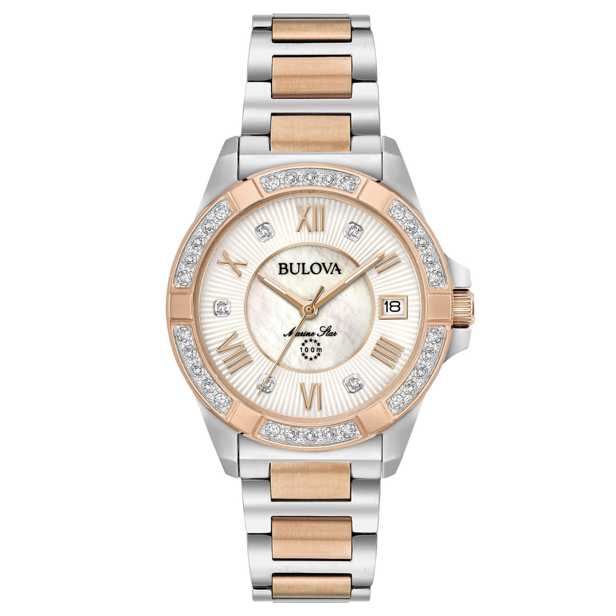 Bulova Marine Star Lady Diamonds 98R234