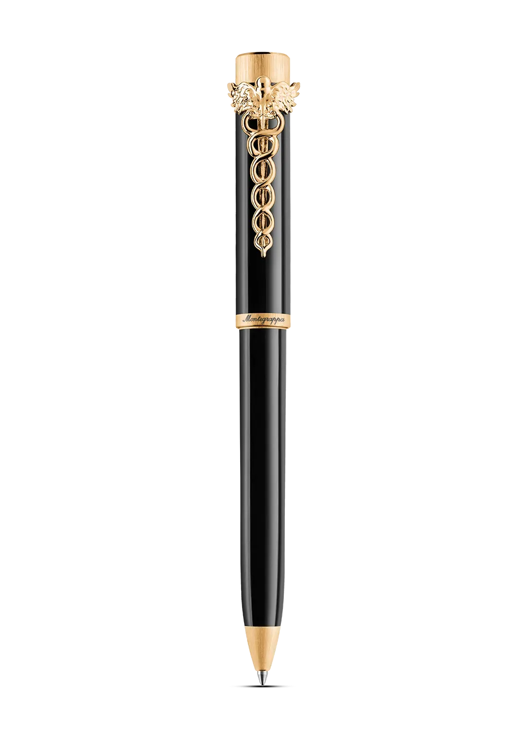 Montegrappa Penna a Sfera Zero Caduceus IP Oro Giallo