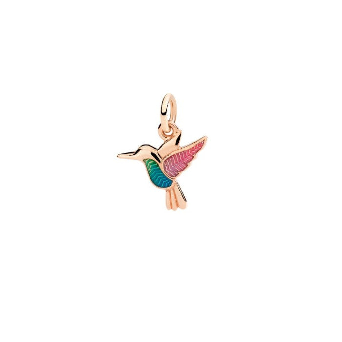 Dodo Mini Heart Necklace 9kt Rose Gold