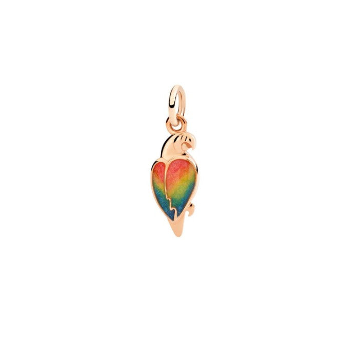 Dodo Mini Heart Necklace 9kt Rose Gold