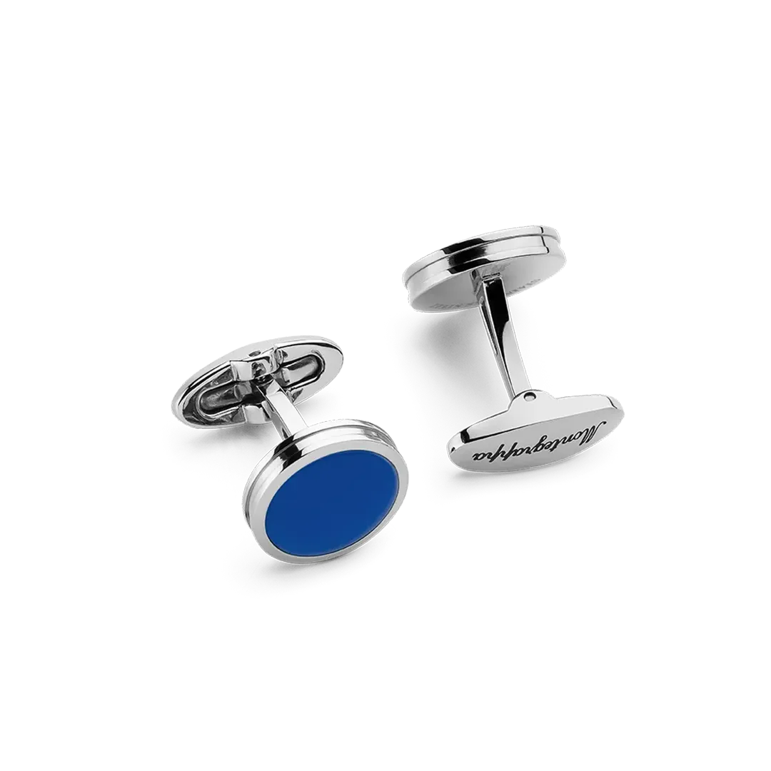 Montegrappa Gemelli Purezza Resina Blu IDPUCLSD