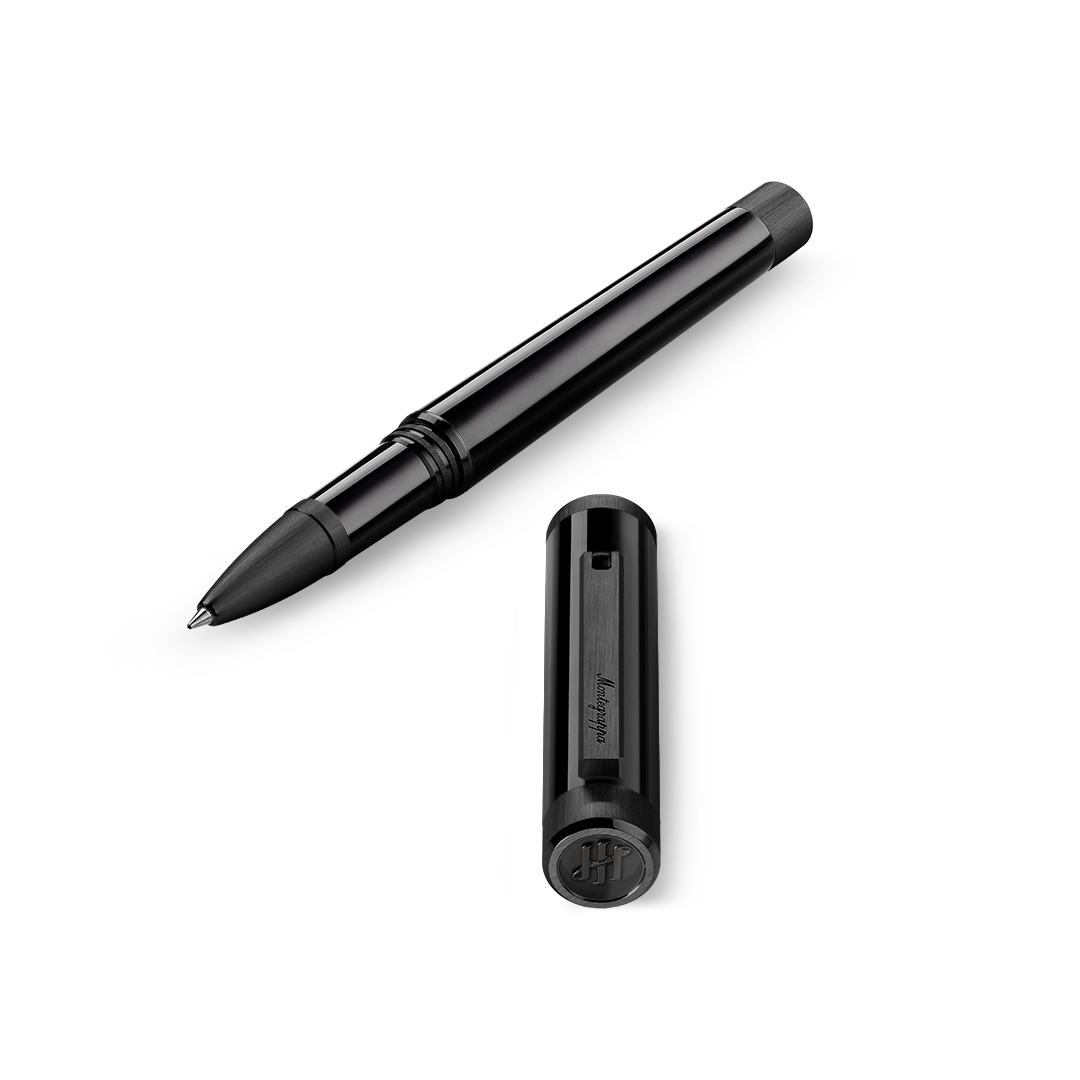 Montegrappa Penna Roller Zero IP Ultra Black