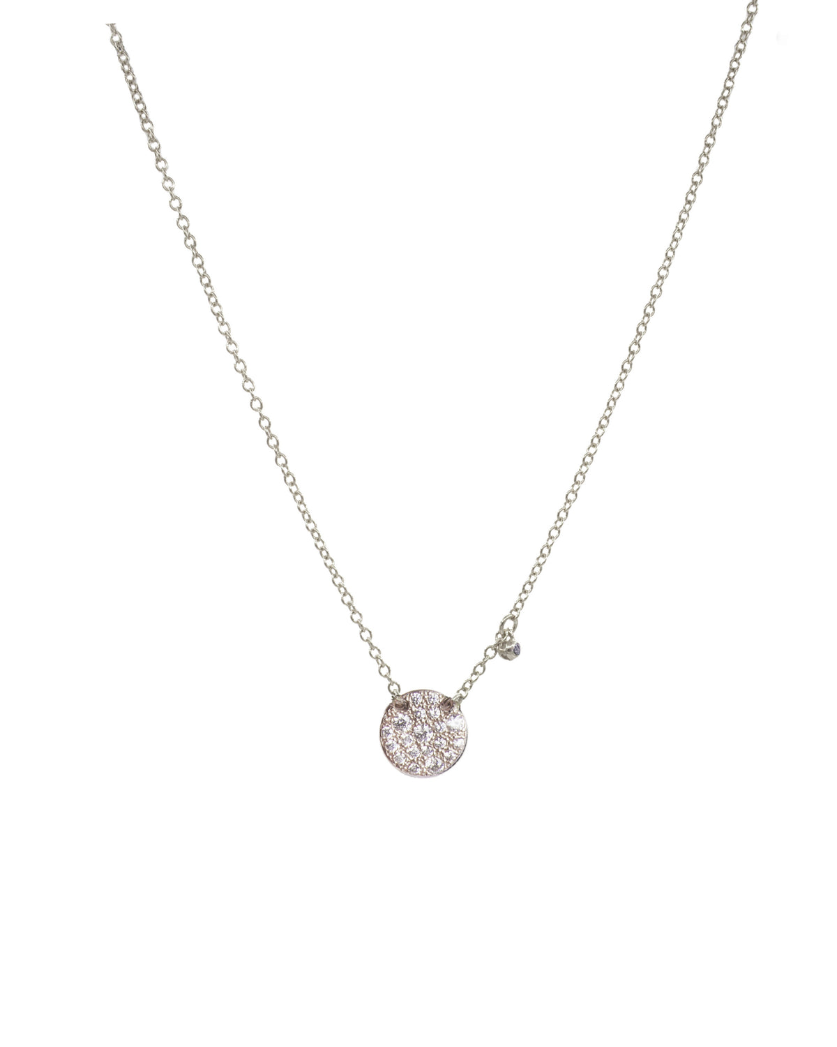 Dodo Mini Heart Necklace 9kt Rose Gold