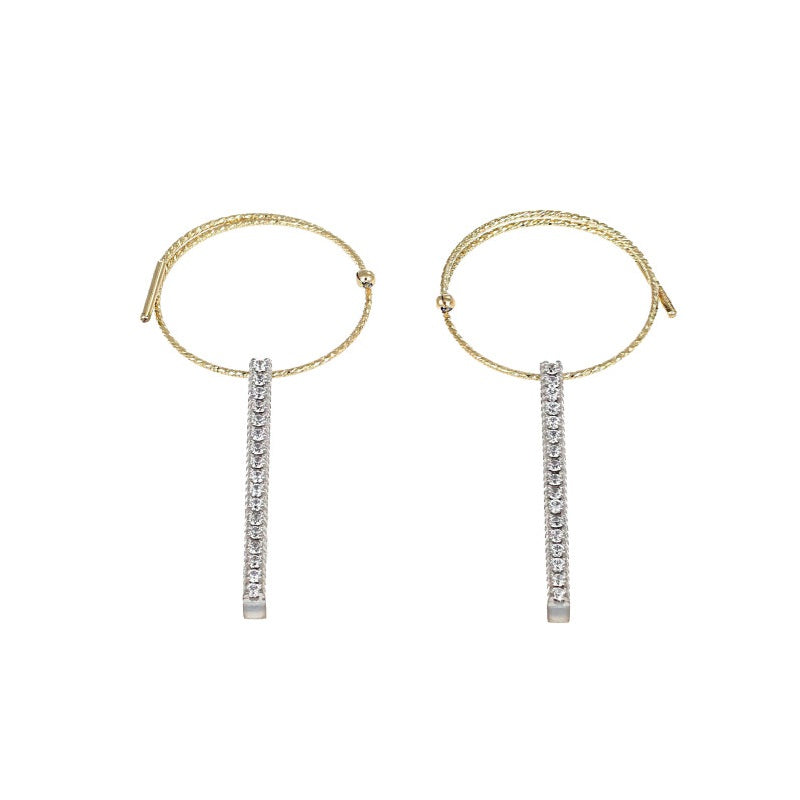 MagicWire Angel Earrings Yellow Gold 34-025-G-01