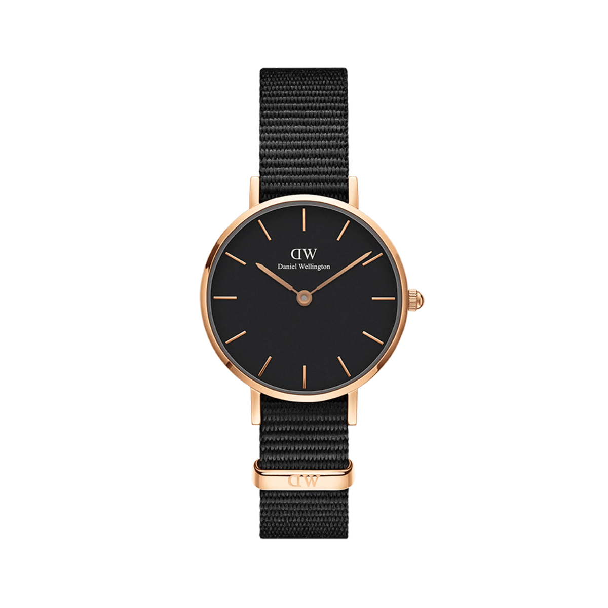 Daniel Wellington Petite Cornwall 28 Silver Black