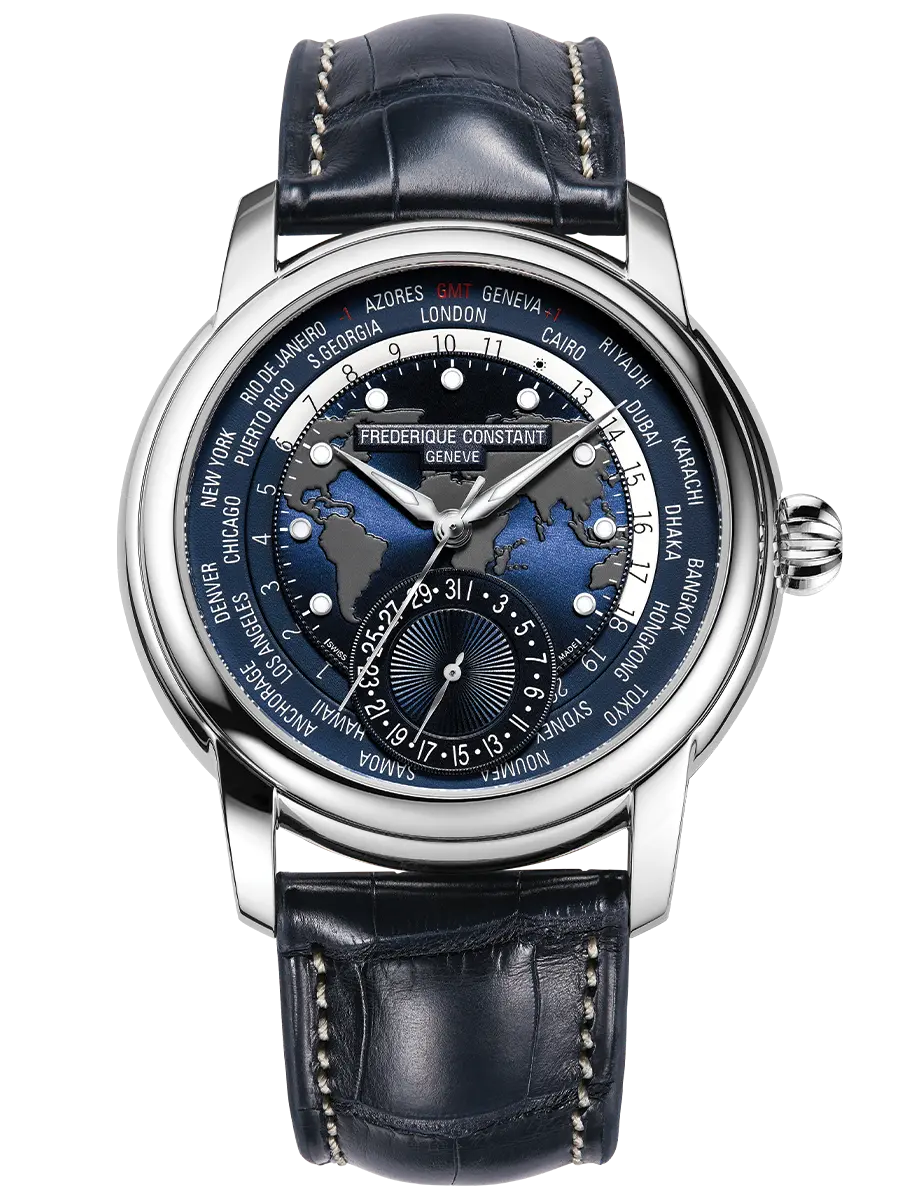  Frederique Constant Worldtimer FC-718NWM4H6