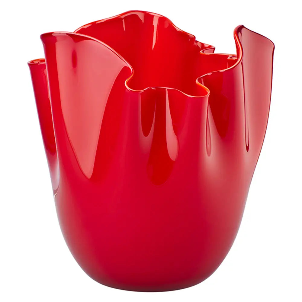 Venini Vaso Fazzoletto 700.02 Rosso