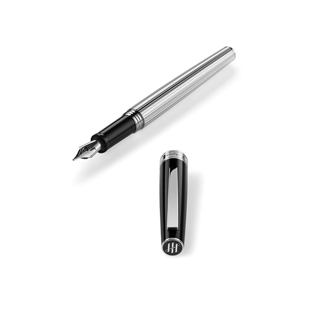 Montegrappa Penna Stilografica Armonia Duetto Nera