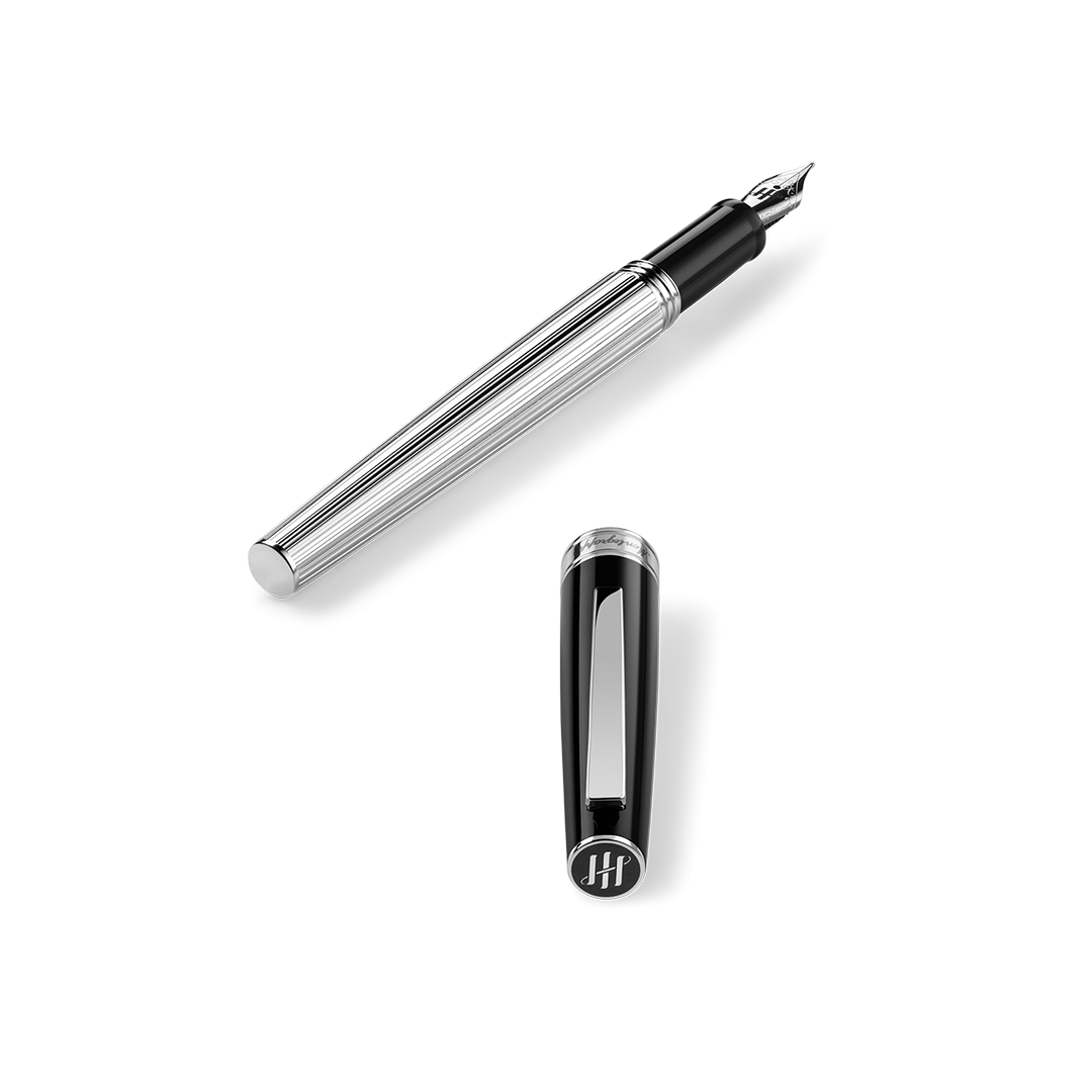 Montegrappa Penna Stilografica Armonia Duetto Nera