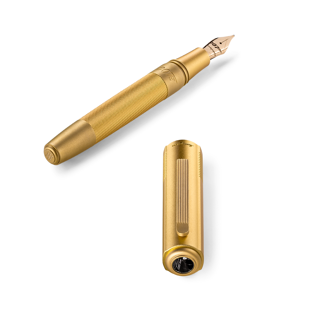 Montegrappa Penna Stilografica Edizione Speciale 007 Goldfinger