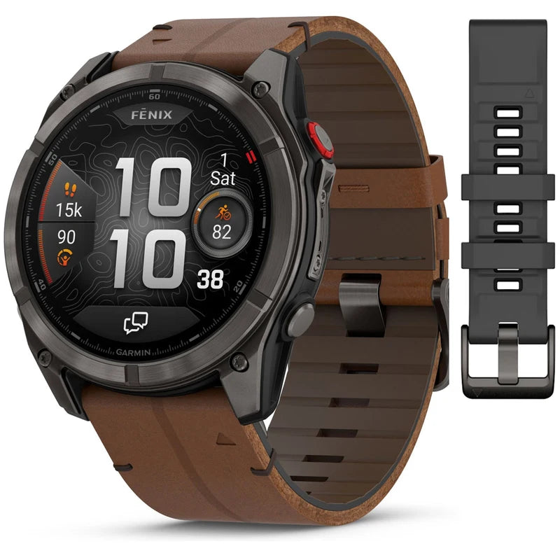 Garmin Fenix ​​8 51 MM Amoled Sapphire, Carbon Gray DLC