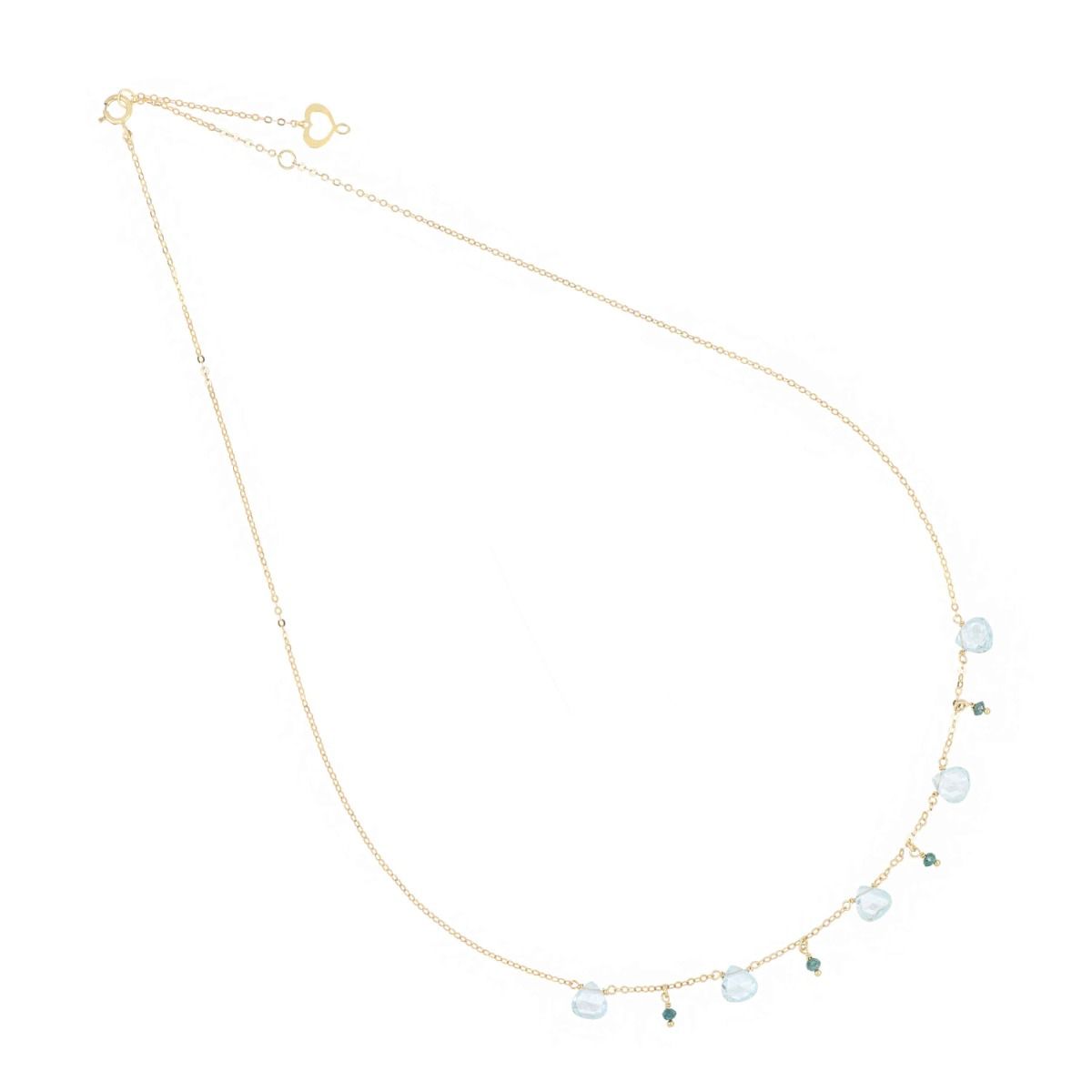 Maman et Sophie Heart Necklace 18KT Gold