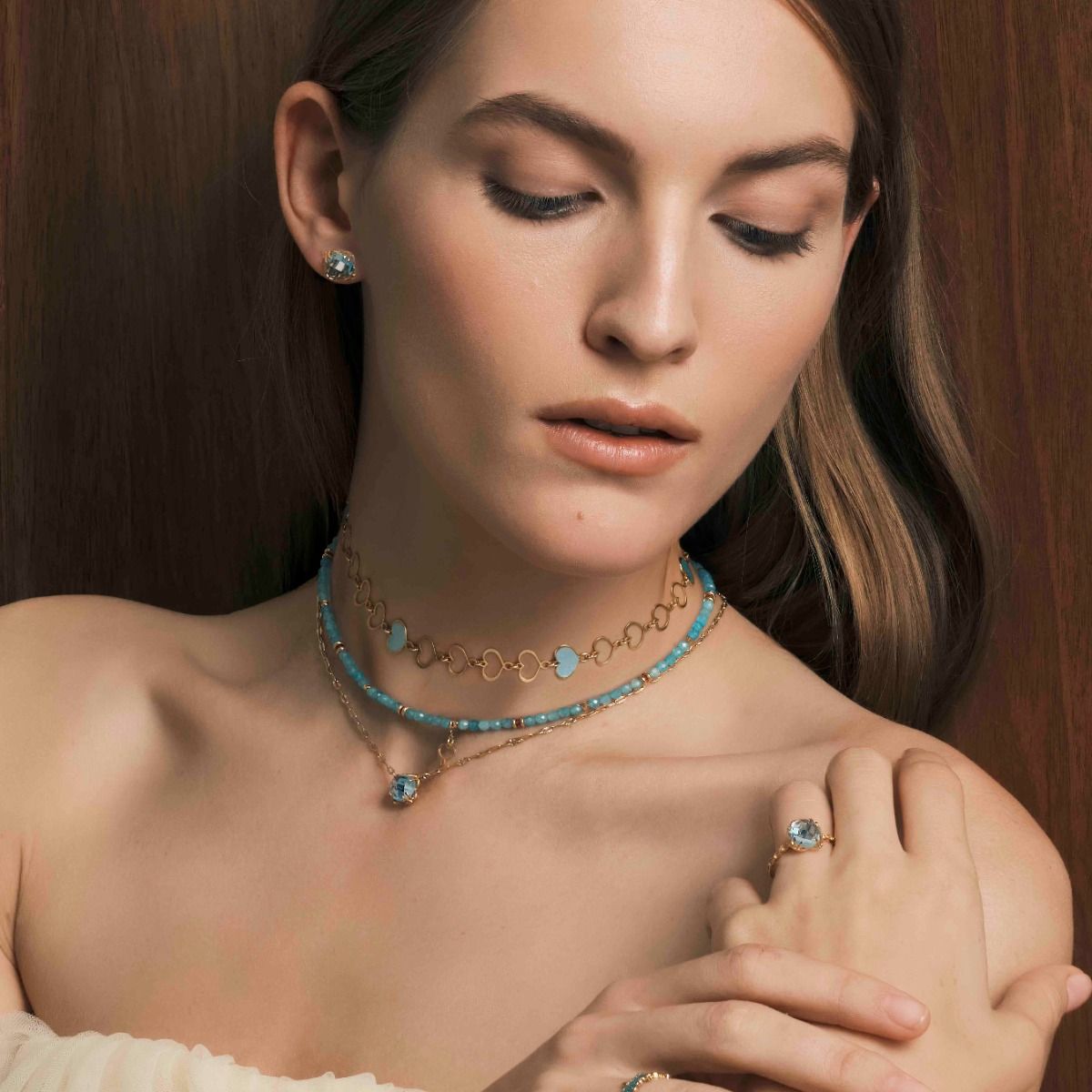 Maman et Sophie Scaramazza Double Pearl Bracelet Necklace