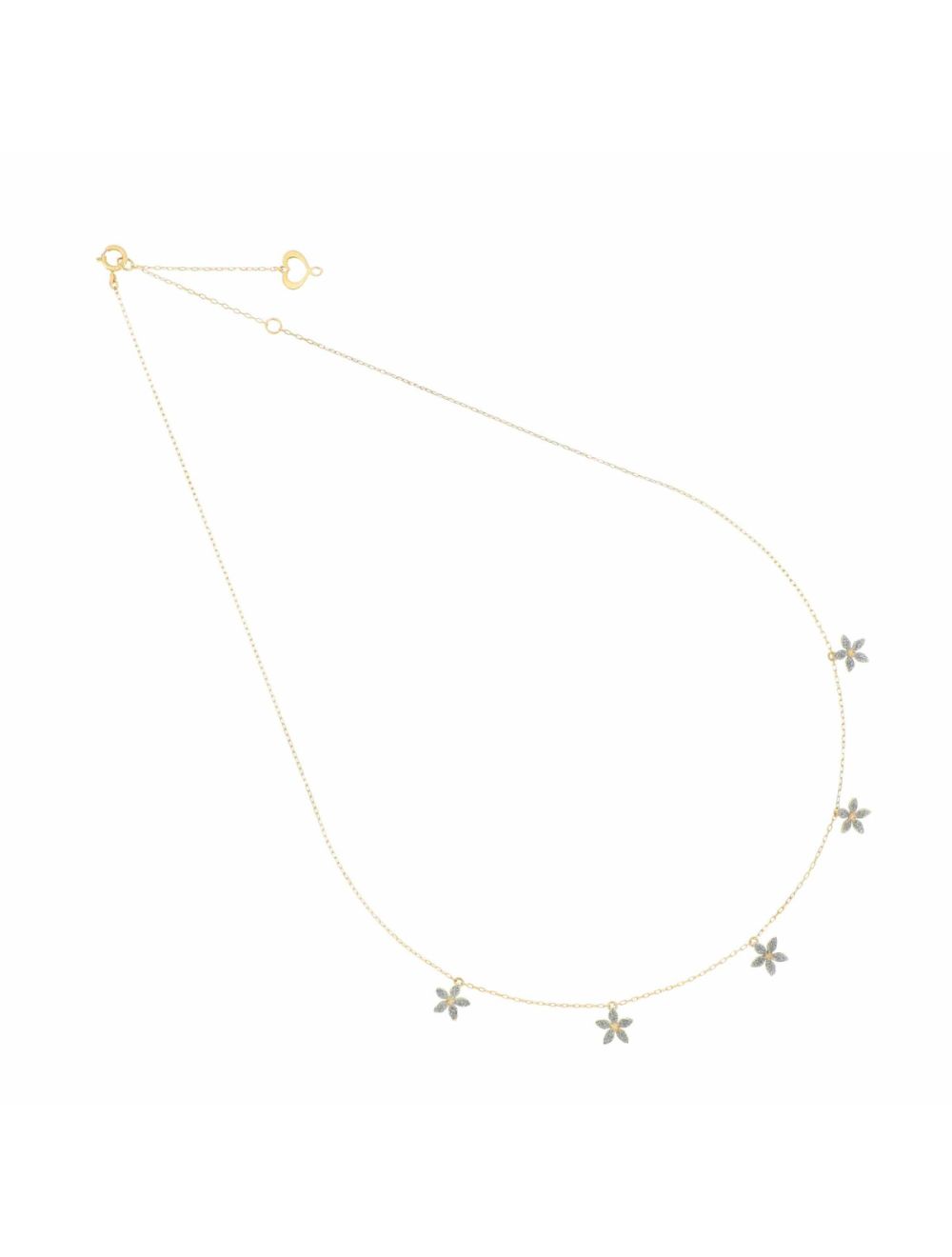 Maman et Sophie Necklace TIE' Multi 18kt Yellow Gold GCTIE5