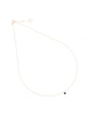  Maman et Sophie 18kt rose gold necklace with 0.10 ct black nude diamond GCNUD10N