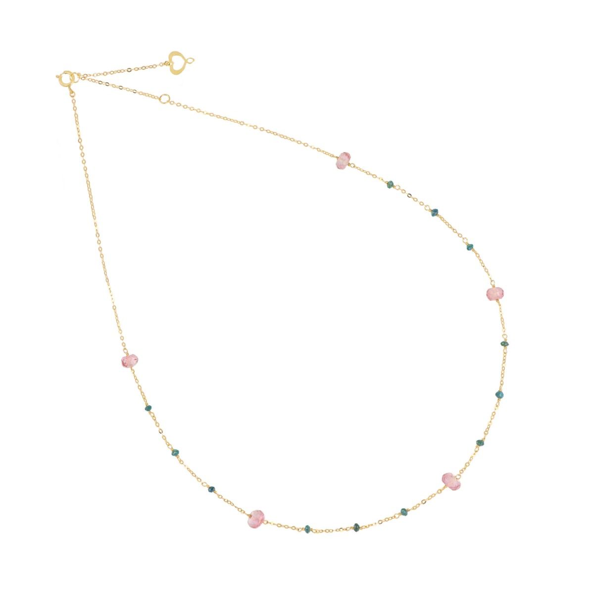Maman et Sophie Heart Necklace 18KT Gold