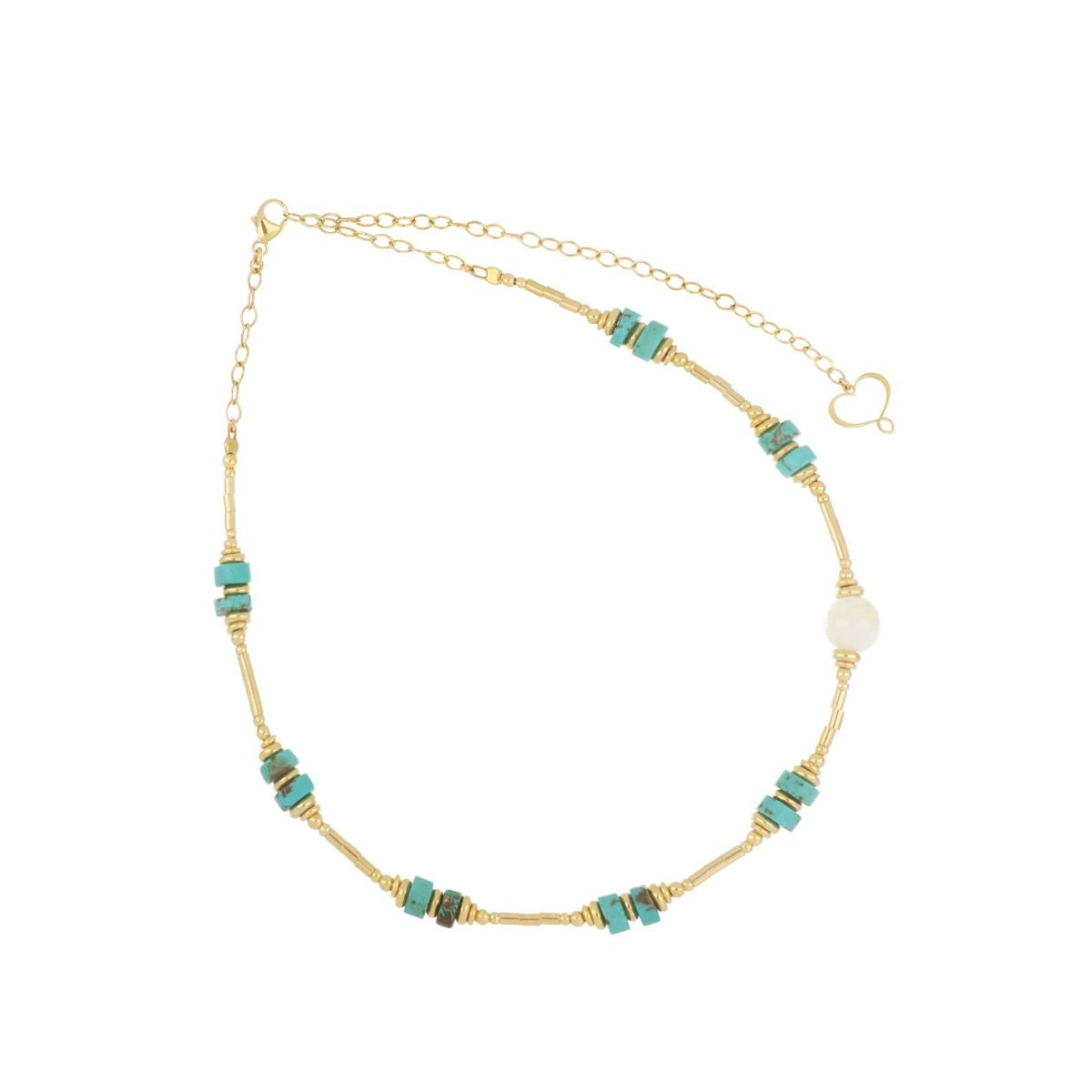 Maman et Sophie Scaramazza Double Pearl Bracelet Necklace