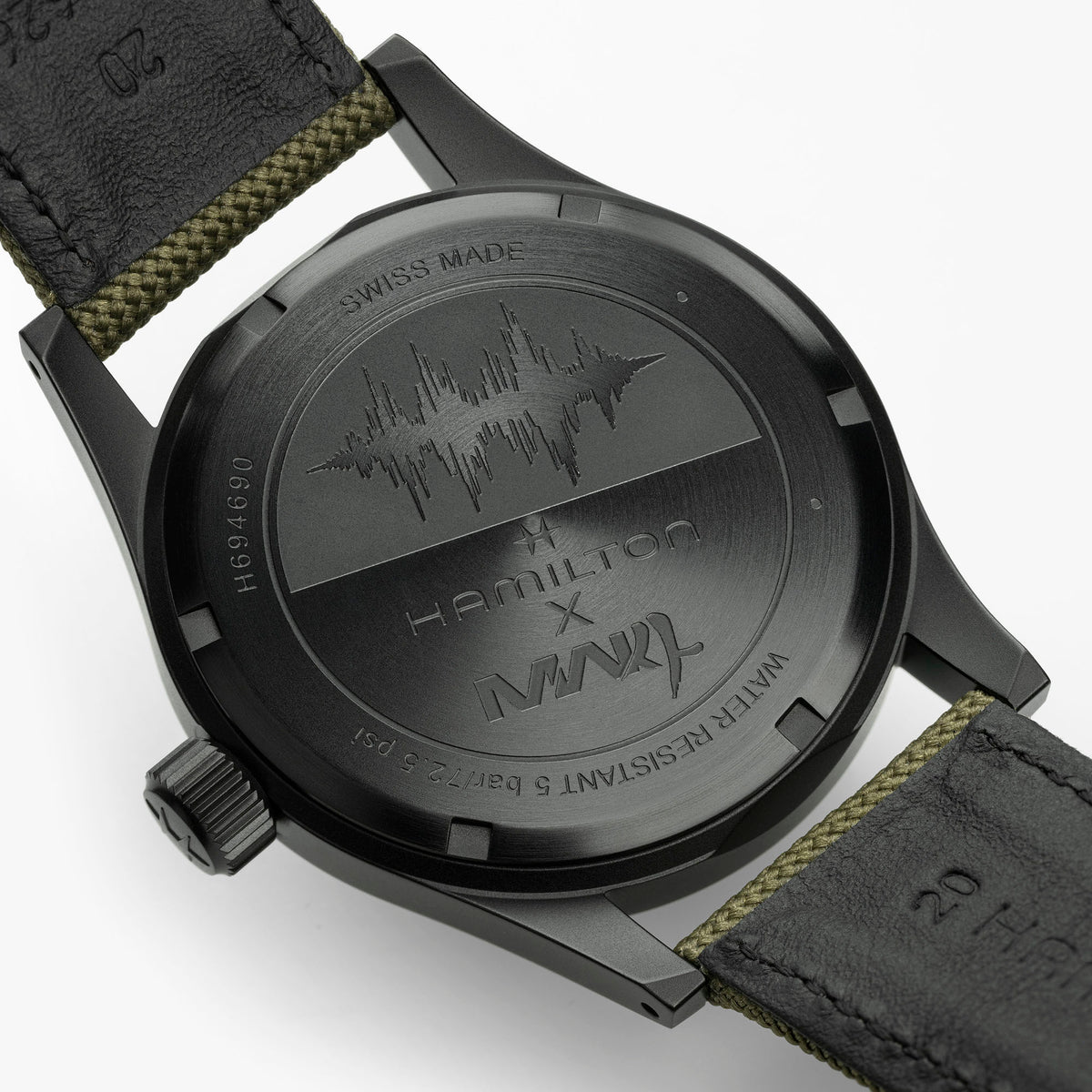 Hamilton Khaki Field Mechanical 38 MM Call of Duty Modern Warfare 4 H69469930