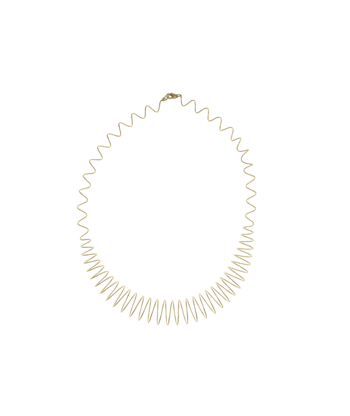 MagicWire Silence Necklace Yellow Gold and Diamonds 17-C-GD-01