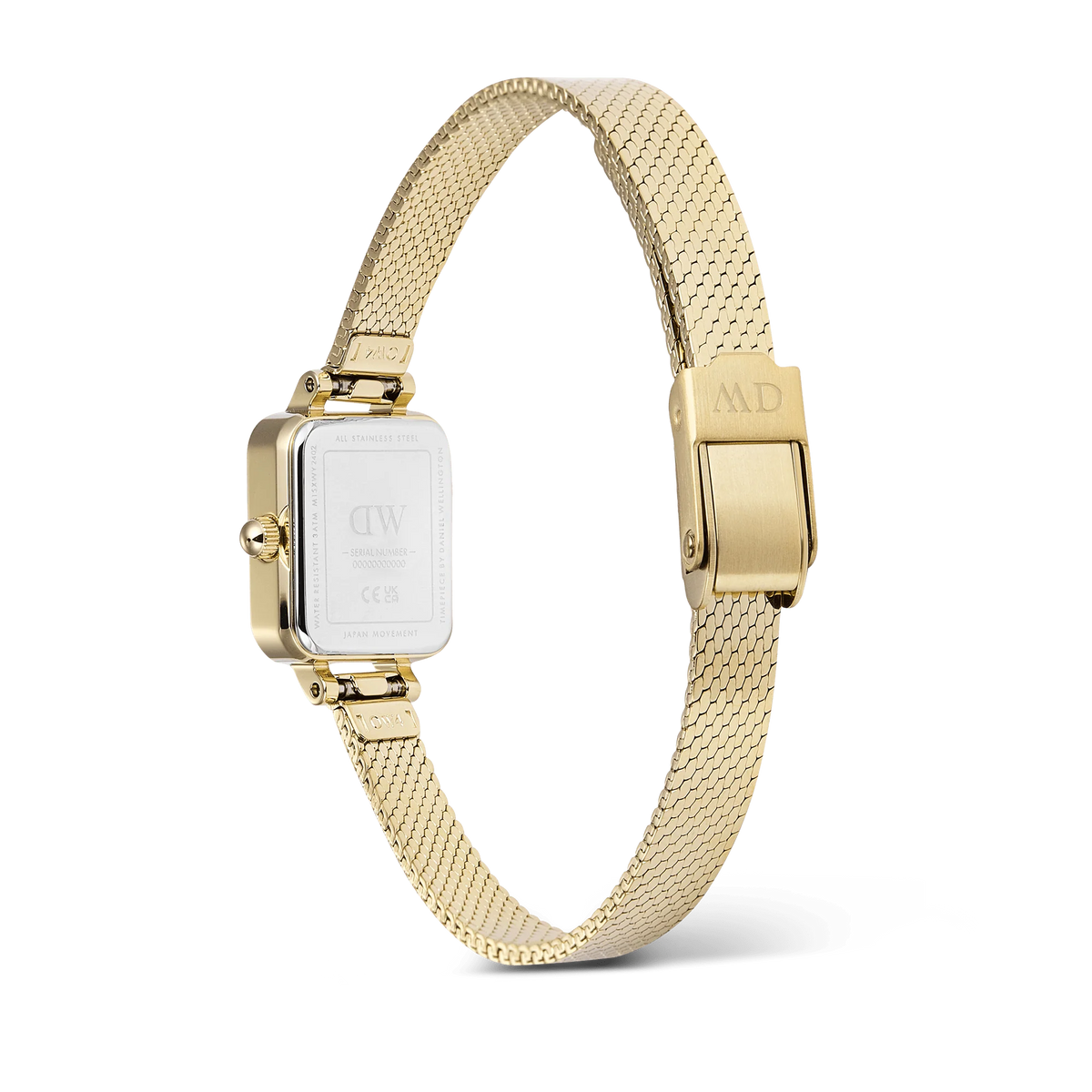 Daniel Wellington Quadro Mini Reflection Gold