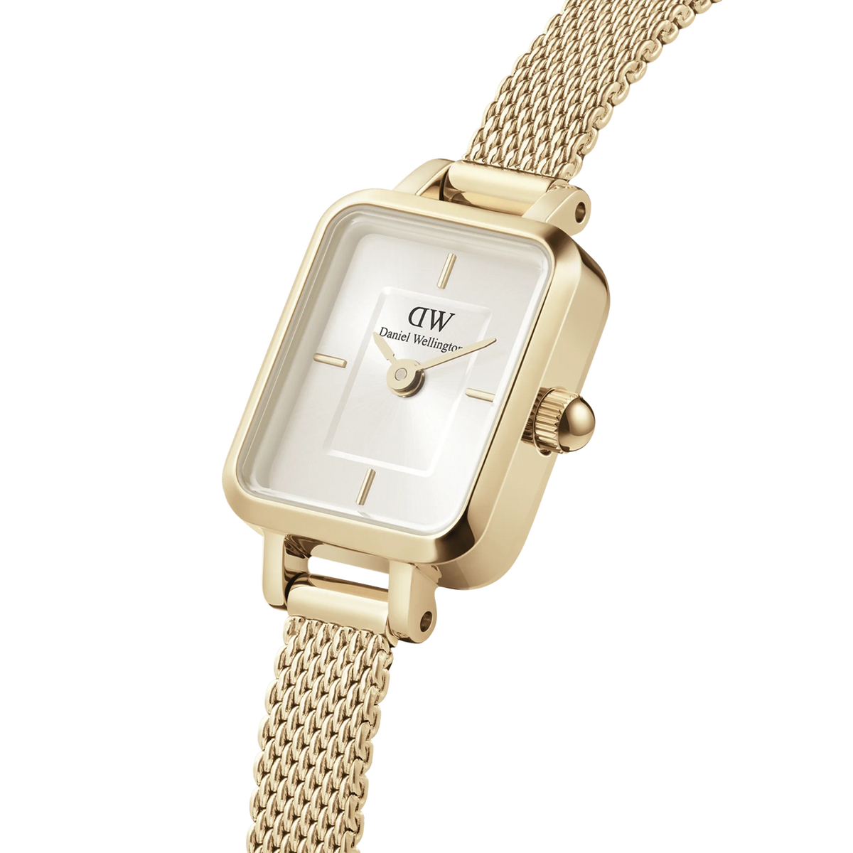 Daniel Wellington Quadro Mini Evergold Champagne