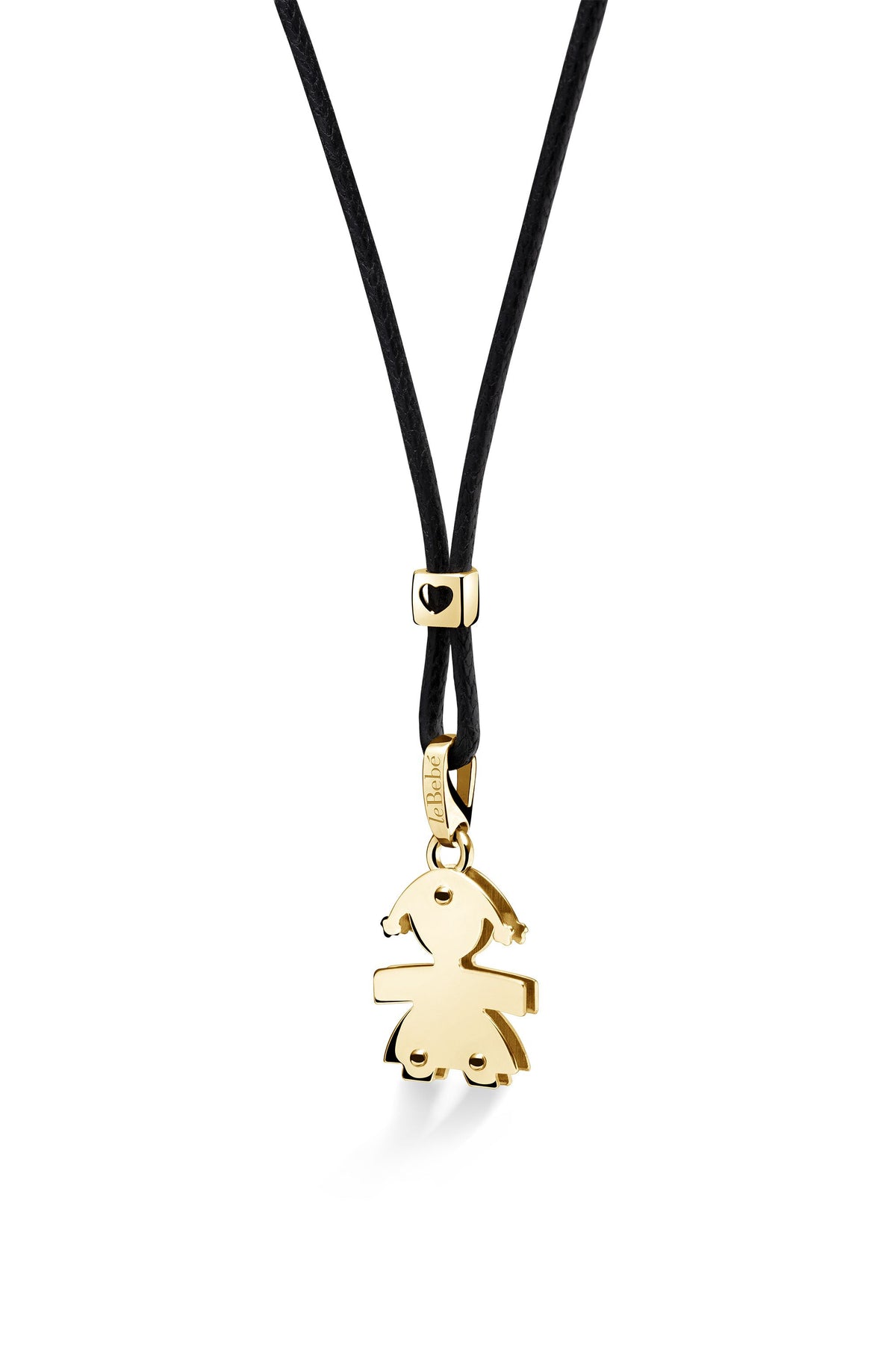 Le Bebè Pendant I Classici Girl Silhouette Yellow Gold LBB007