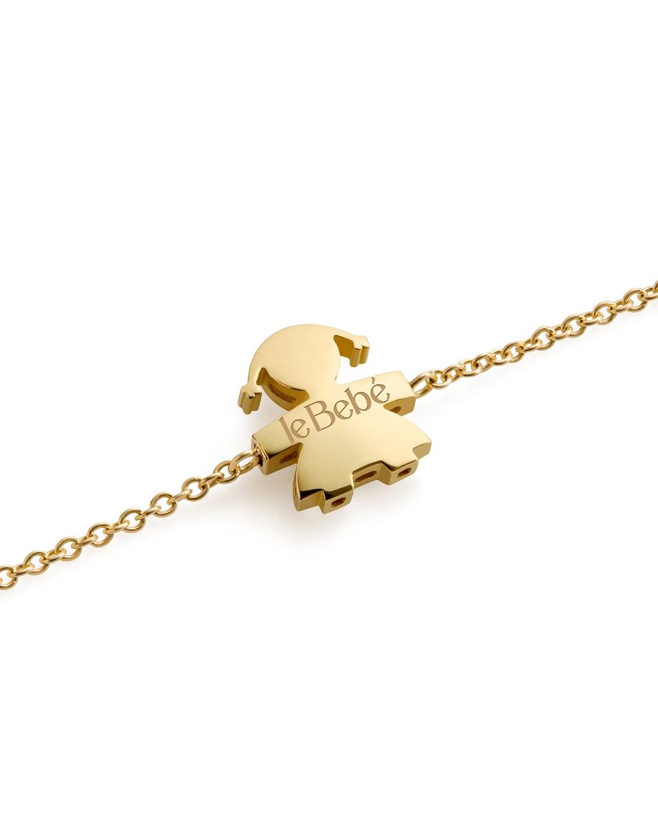Le Bebè Bracciale I Tesorini Big Bimba Oro Giallo LBB907