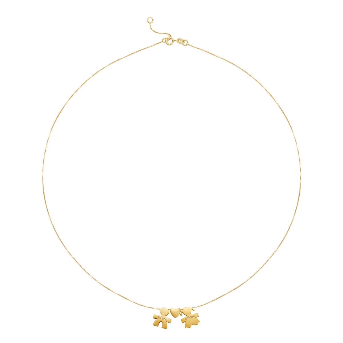 Le Bebè Necklace I Tesorini Bimba White Gold LBB921