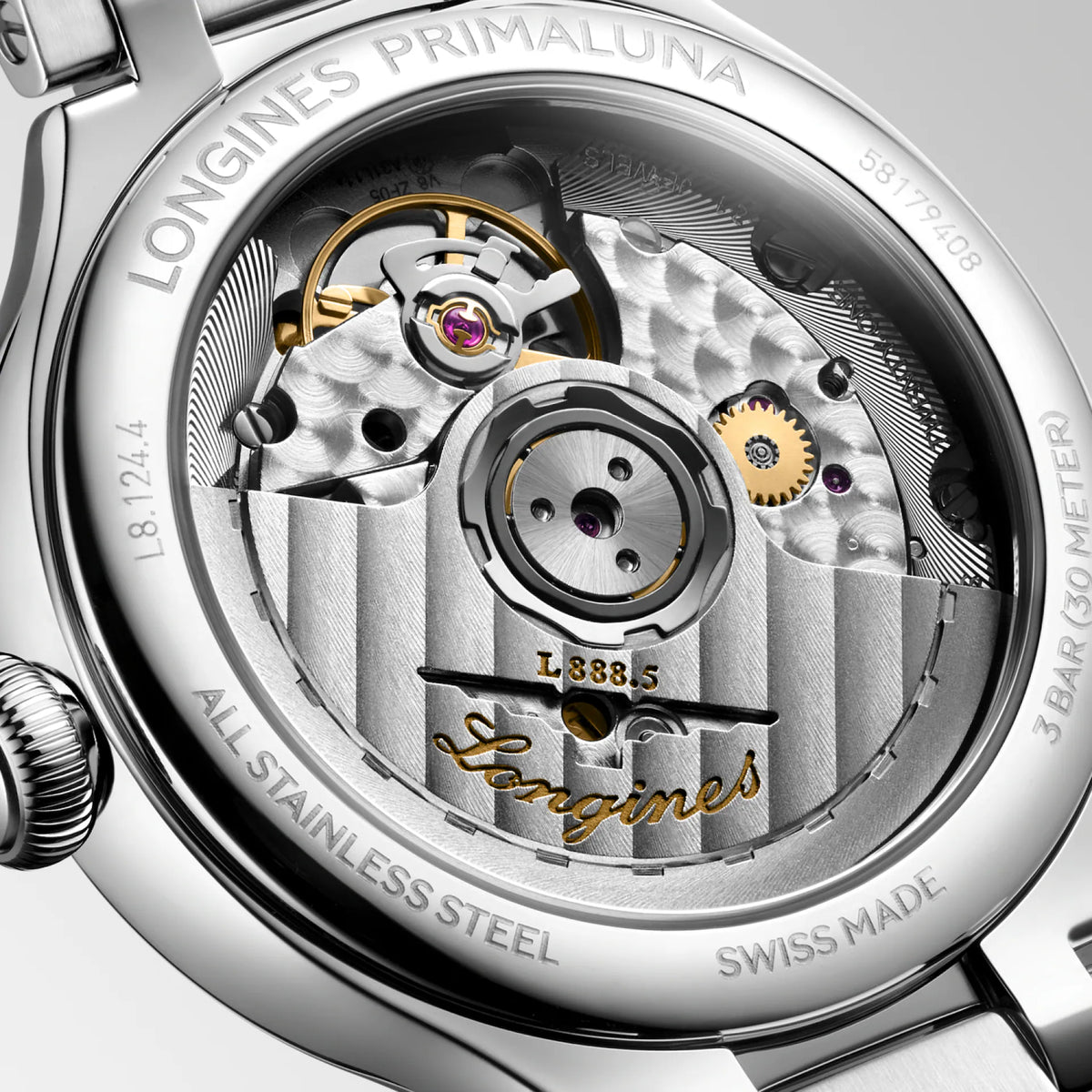 Longines PrimaLuna Moonphase 34 MM L8.126.4.87.6