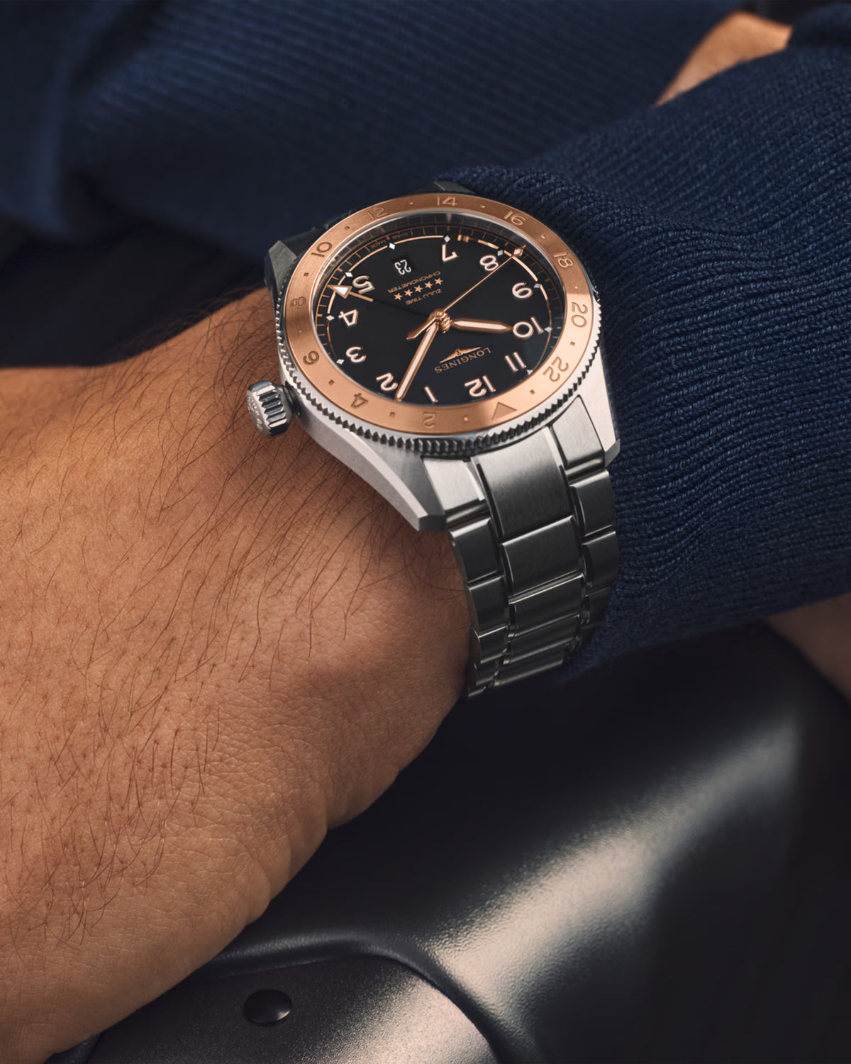 Longines Spirit Zulu Time 1925 39 MM L3.803.5.53.6