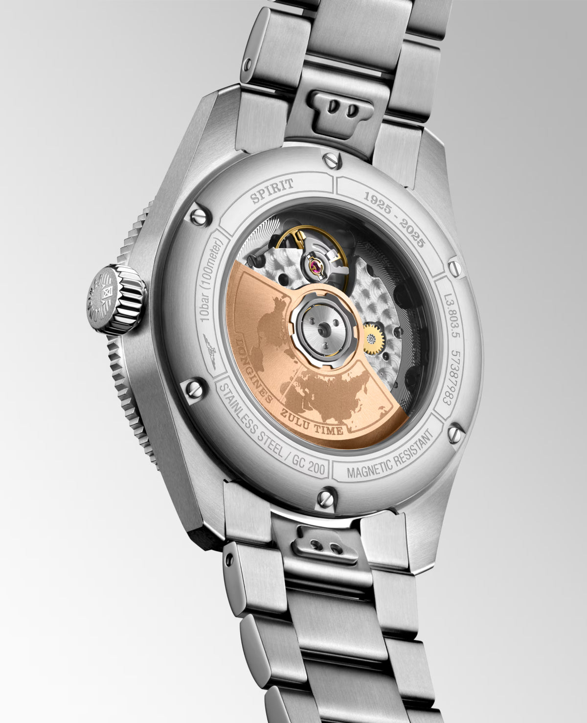 Longines Spirit Zulu Time 1925 39 MM L3.803.5.53.6